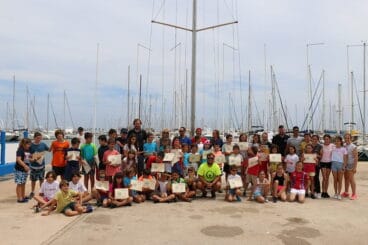 alumnos de las escuelas deportivas municipales
