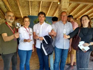autoridades en la ii mostra internacional de vins singulars i de poble