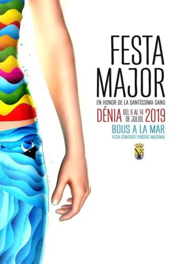 Cartel Fiestas Dénia 2019