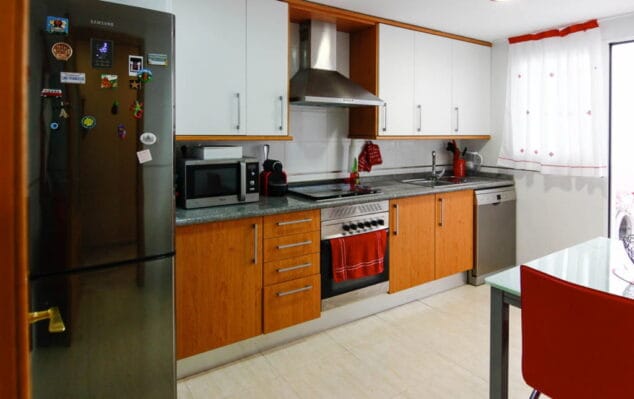 cocina apartamento lluna denia