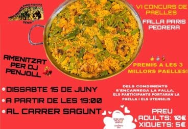 Concurso de paellas París Pedrera
