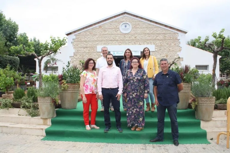 Corporación municipal de Ondara en la inauguración