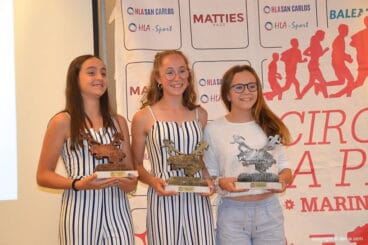 Cristina Bañuls, Laura De Lamo y Yaiza Juan