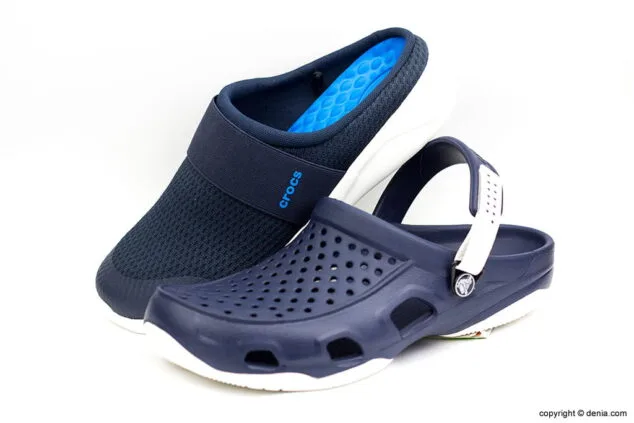 crocs blaus calçats ramon marsal