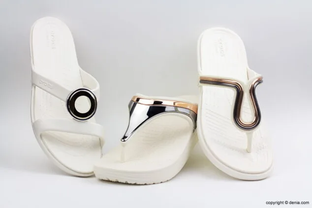 crocs blanques calçats ramon marsal