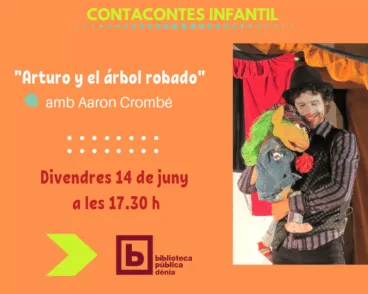 Cuentacuentos Arturo y el árbol robado