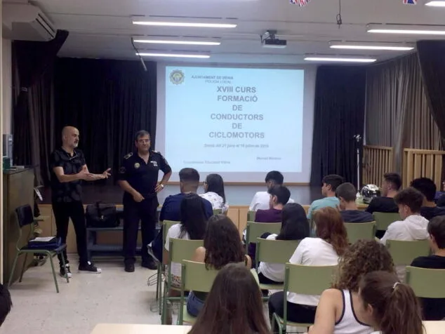 curso de conductores de ciclomotor en denia