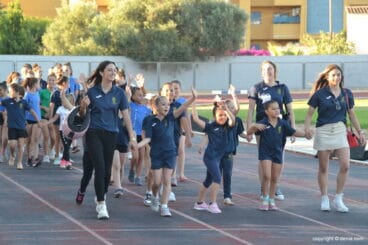 desfile em gimnasia ritmica denia