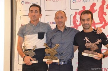 Diego Vidal, Víctor Pérez y Javier López.