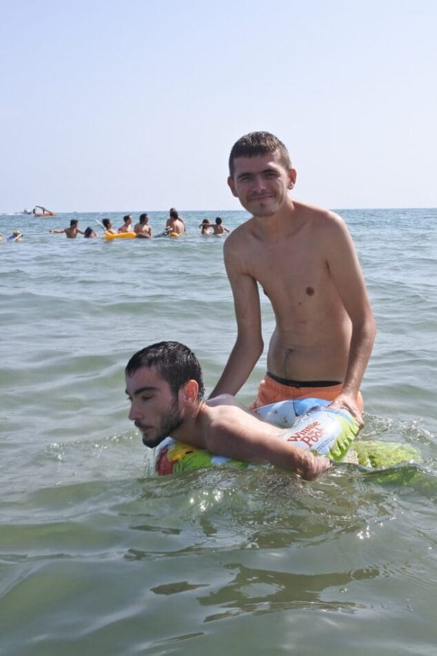 disfrutando el verano