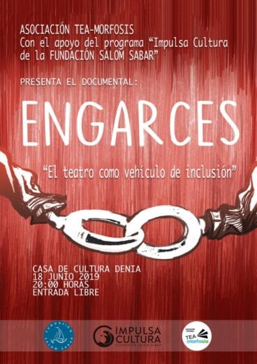 El documental Engarces está protagonizado por alumnos de teatro de distintos institutos de Dénia junto al Raquel Payé