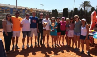 Entrega de trofeos