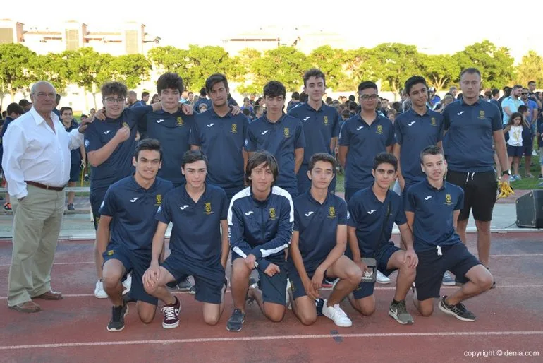 Equipo Cadete EM Fútbol Sala Dénia