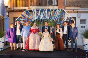 Familia de Nuria Ivars en el nomenament