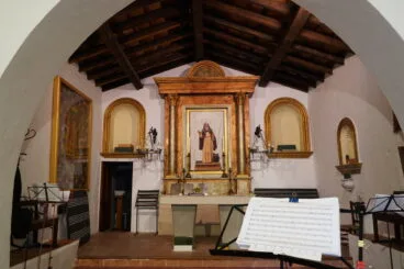 Fotografía de la ermita de la colección ganadora del  curso iniciación Caulinphoto