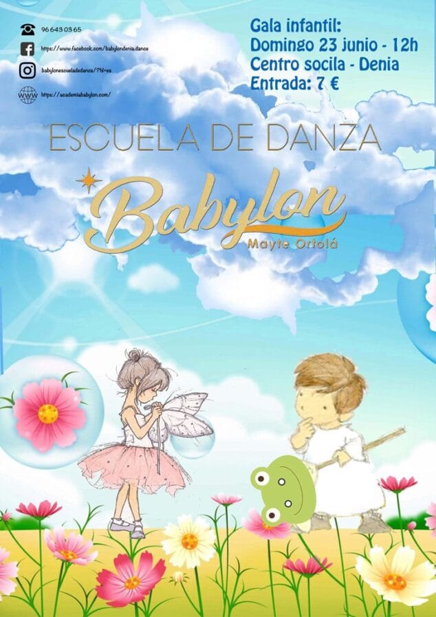 gala infantil babylon escuela de danza