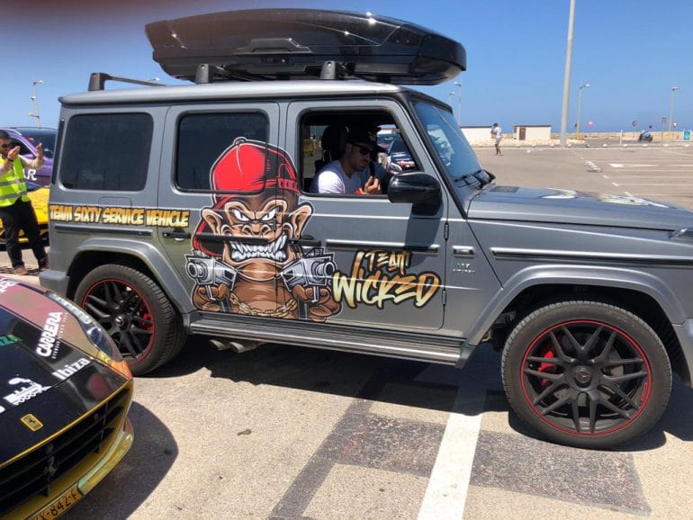 Gumball 3000 coche