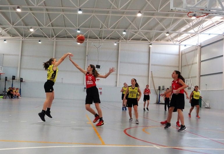 Infantil femenino del Dénia Básquet