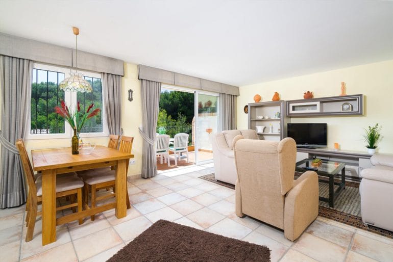 Interior apartamento alquiler vacacional Denia Aguila Rent a Villa