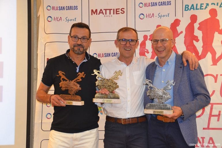 José Antonio Amorós, José Vicente Mañez y Josep Catalá