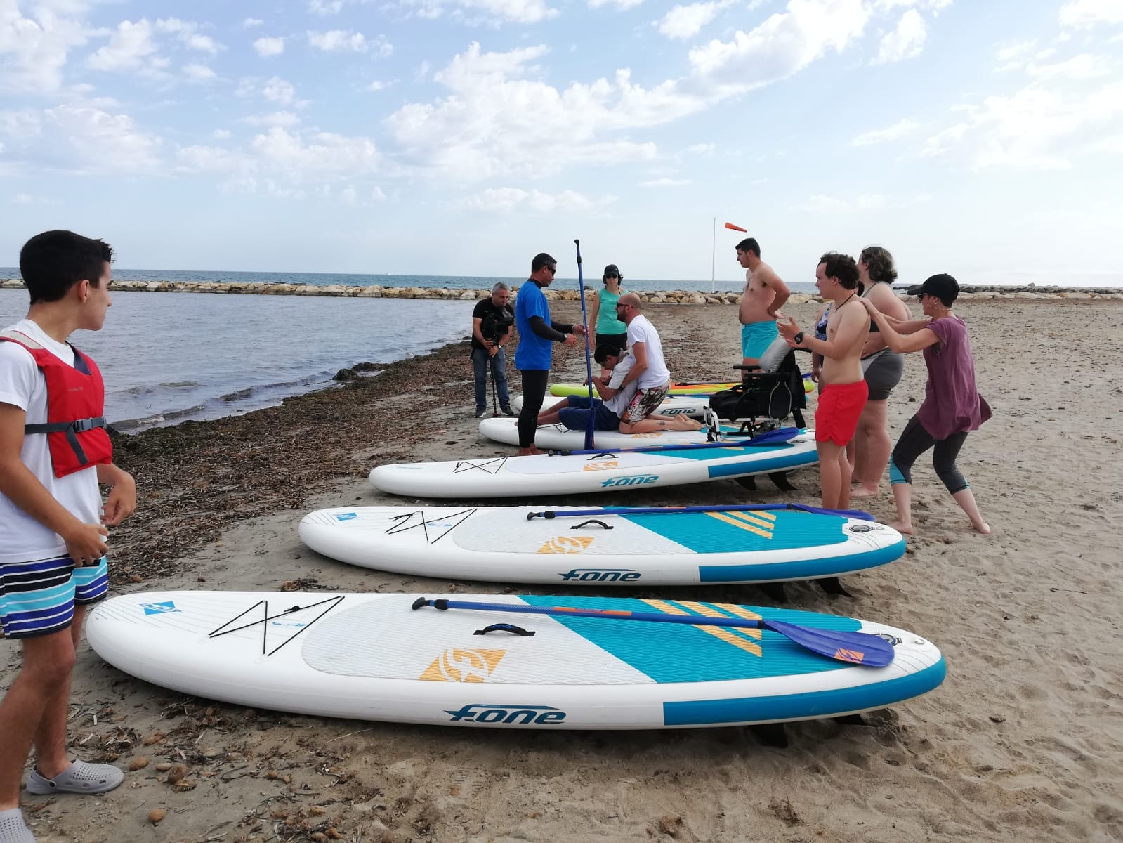 la semana azul busca dar visibilidad al sector nautico entre los alumnos del raquel paya