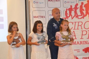 María Devesa, Anna Caravaca y Andrea Collado