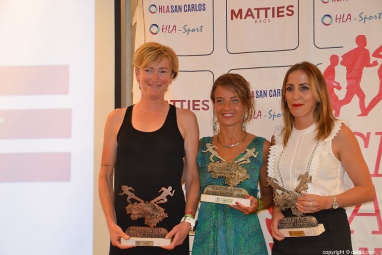 Marta Ortego, Carol Frasquet y Encarna Cardona