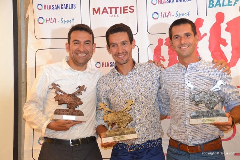 Moha Rida Younes, José Manuel García y Miguel Ángel Martínez.