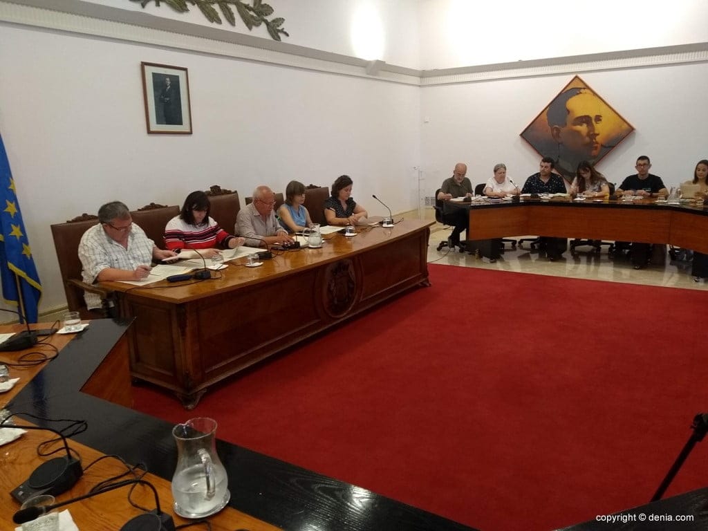 pleno extraordinario en denia