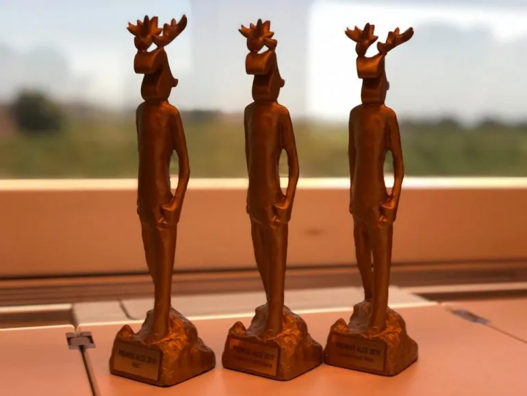 Premios Alce 2019 logrados por Sapristi
