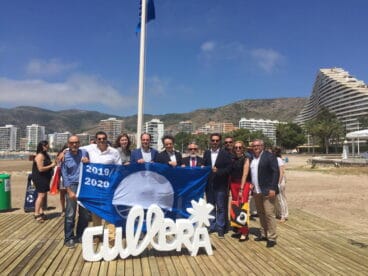 Recogida bandera azul – Real Club Nautico Denia