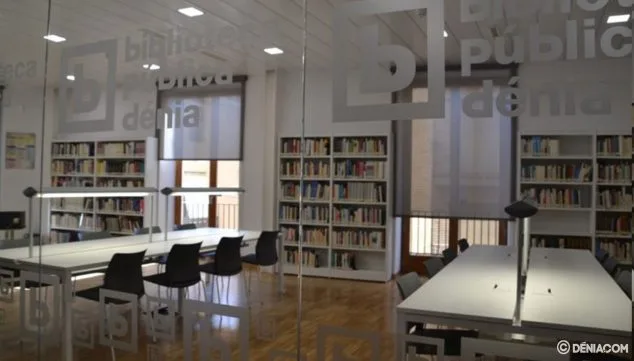 Biblioteca Municipal Juan Chabás de Dénia: horarios, servicios y salas de estudio 24 sala de estudio biblioteca municipal denia
