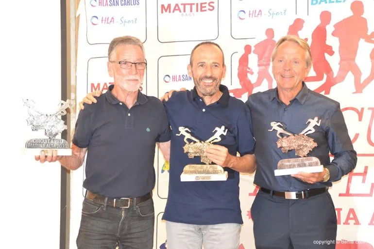 Salvador Signes, José Antonio Vera y Jord Straufm.