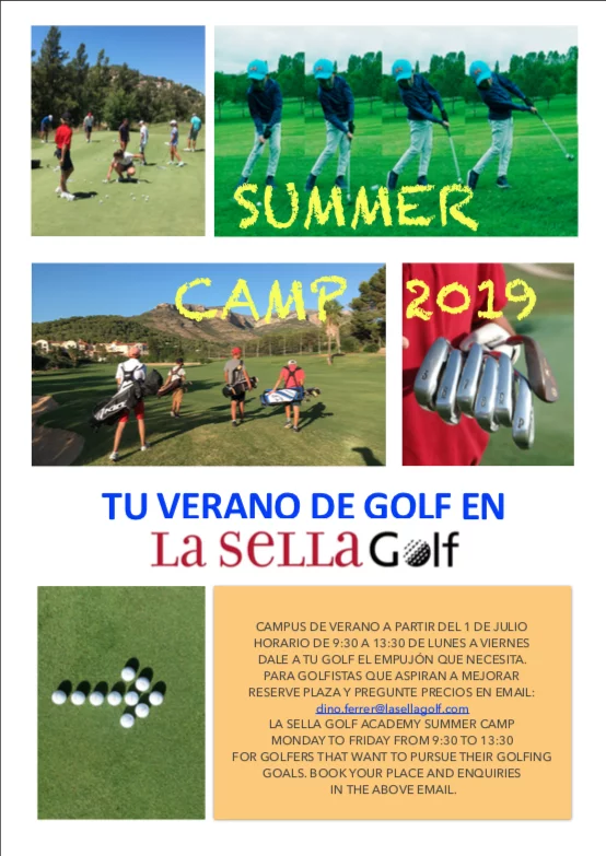 Summer Camp – La Sella Golf