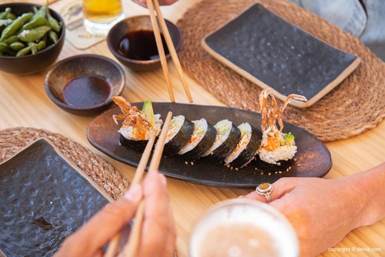 Taberna Sushiber - comer sushi en Dénia