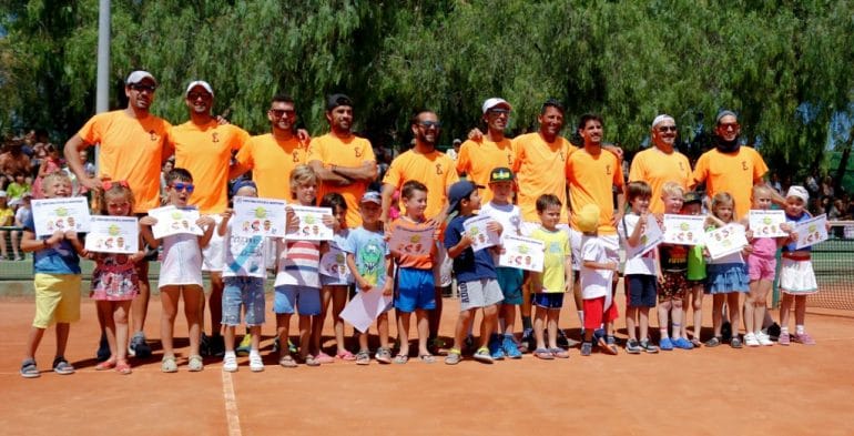 Técnicos con los más peques