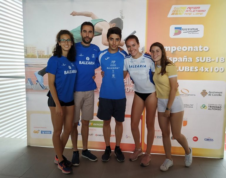 Tècnics i atletes en el Nacional de Castelló