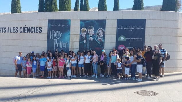 visita a la exposicion de harry potter