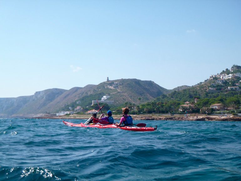 Kayak de mar en Dénia - Tururac