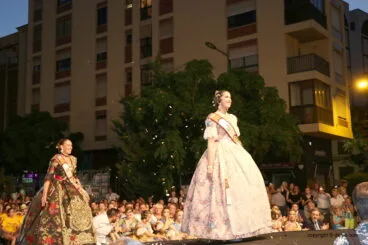 Acto fallero de Fiestas de Dénia