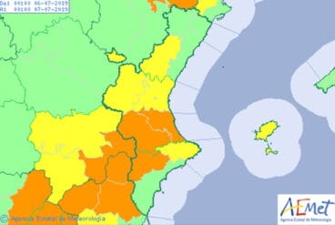 alerta amarilla para el primer fin de semana de fiestas