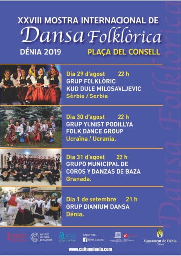 Cartel de la Mostra Internacional de Folklore