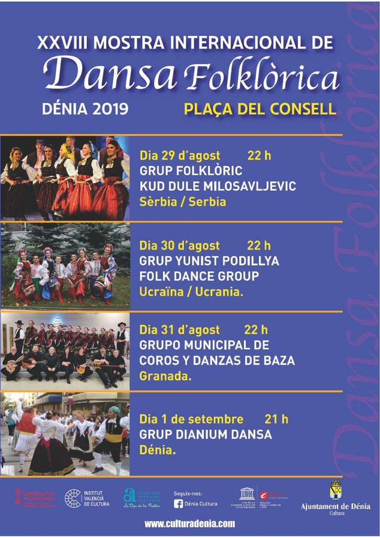 Cartel de la Mostra Internacional de Folklore