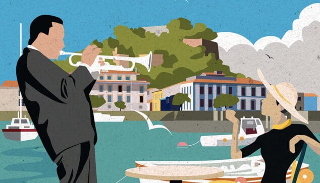 cartel del quinto festival de jazz de denia