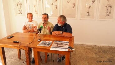 Castejón cuenta las técnicas utilizadas para su nueva obra