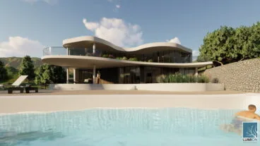 exterior vivienda gv arquitecnia