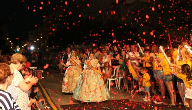 fallera mayor fallera mayor infantil y alcalde de denia en el nombramiento de nuevos cargos