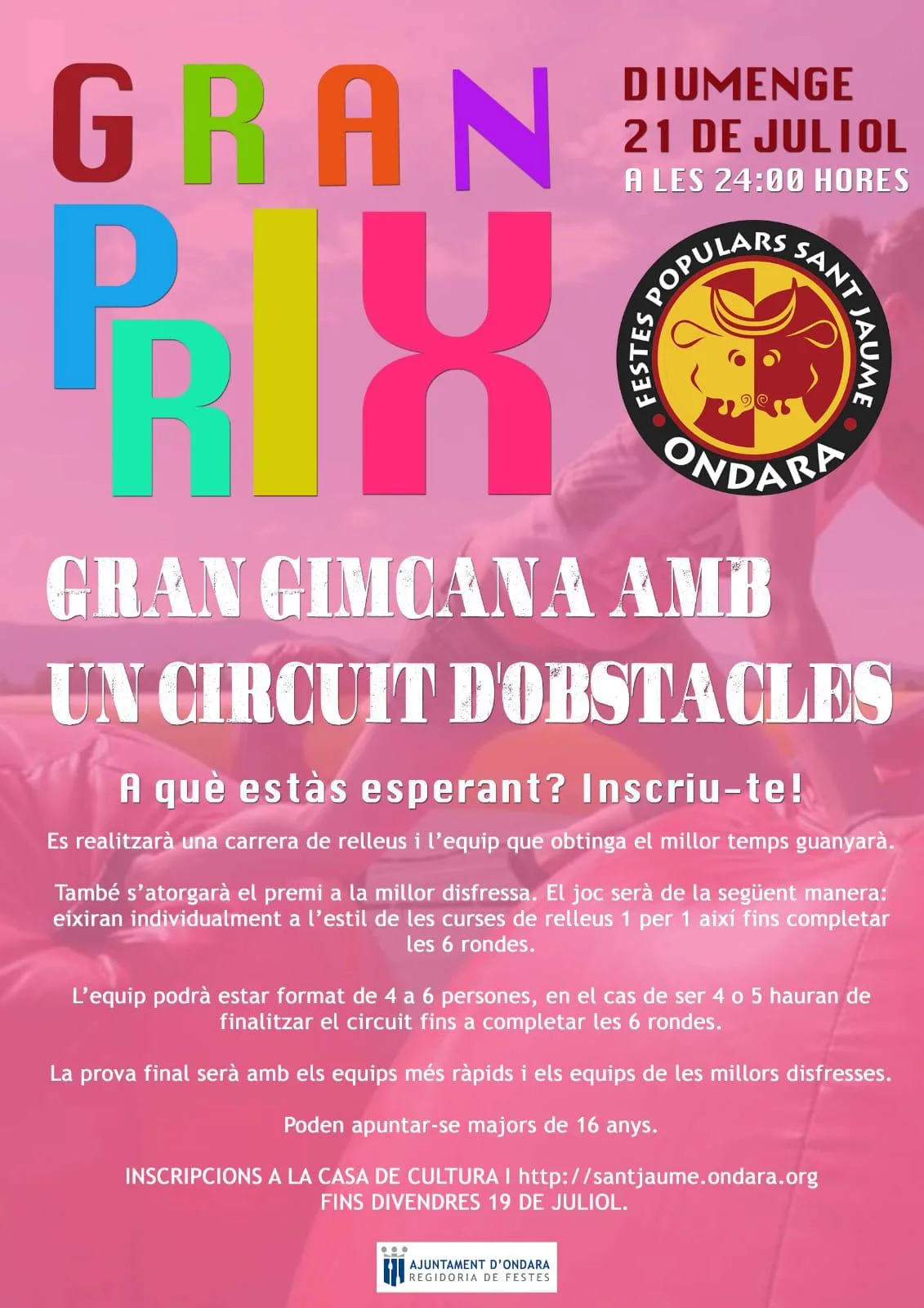Programa de fiestas Sant Jaume (Ondara) 2019 3 gran prix de ondara 2019