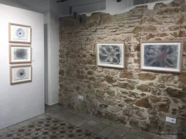 inauguracion en els magazinos de la exposicion de joan pascual roca