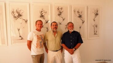 joan castejon presenta su nueva exposicion en denia